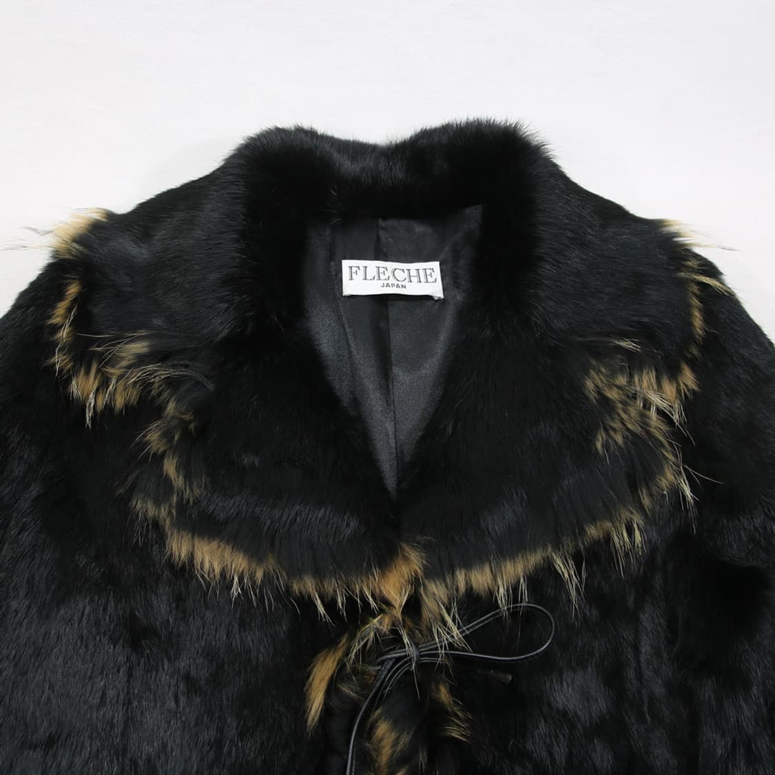 FLECHE 폭스 퍼 코트 (여성용 M) 상품이미지4