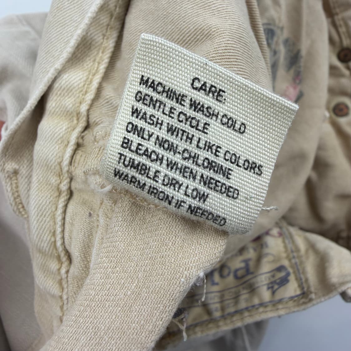 폴로 랄프로렌 varick slim straight 워크팬츠 상품이미지7