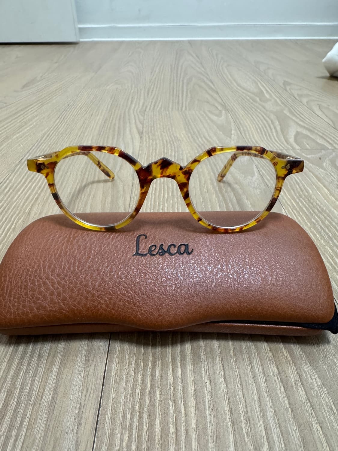 [판매] Lesca Lunetier 레스카 P21 (카멜사장님착용) 상품이미지8