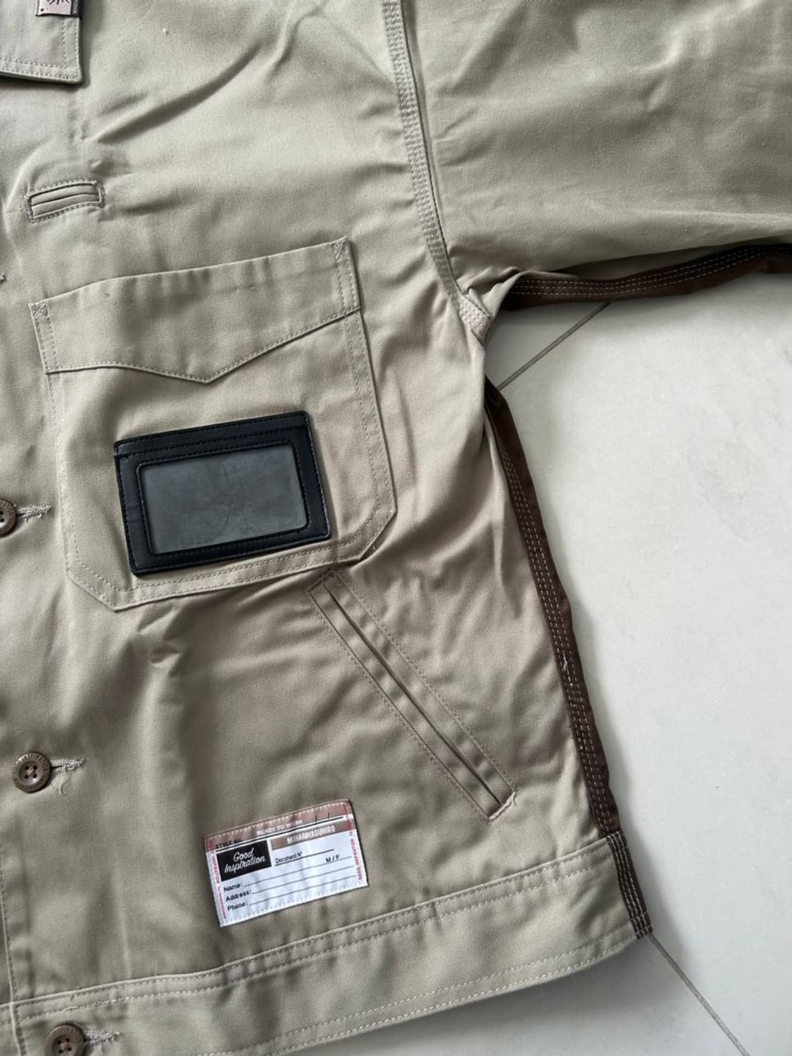 X MIHARAYASUHIRO WORK JACKET 워크 재킷 상품이미지3