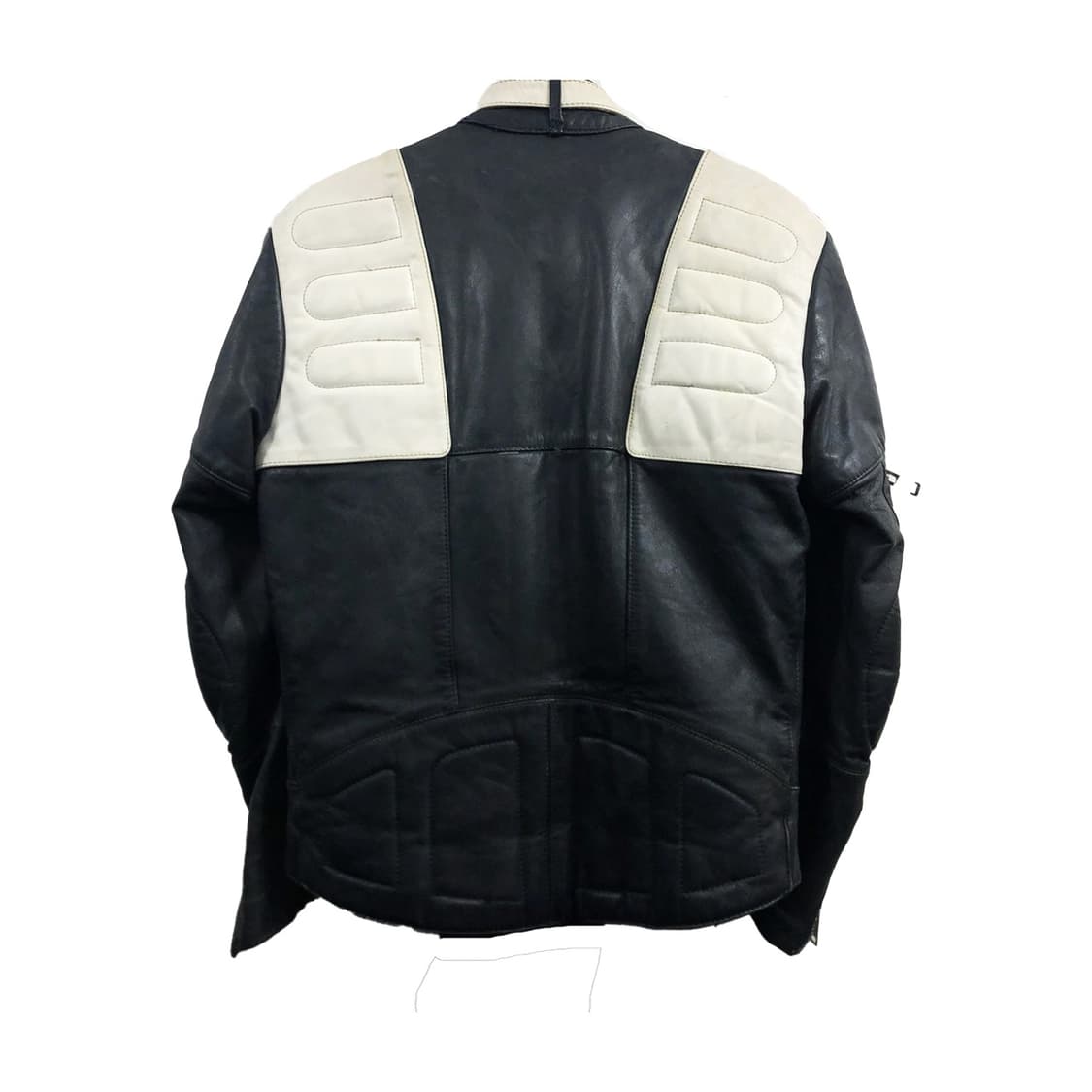 2XL 해체주의 소가죽 레이싱 라이더 자켓 상품이미지2