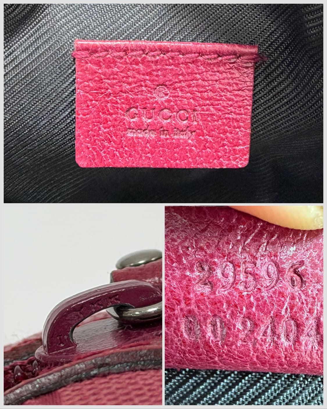 구찌 GG 캔버스 미니 파우치 상품이미지9