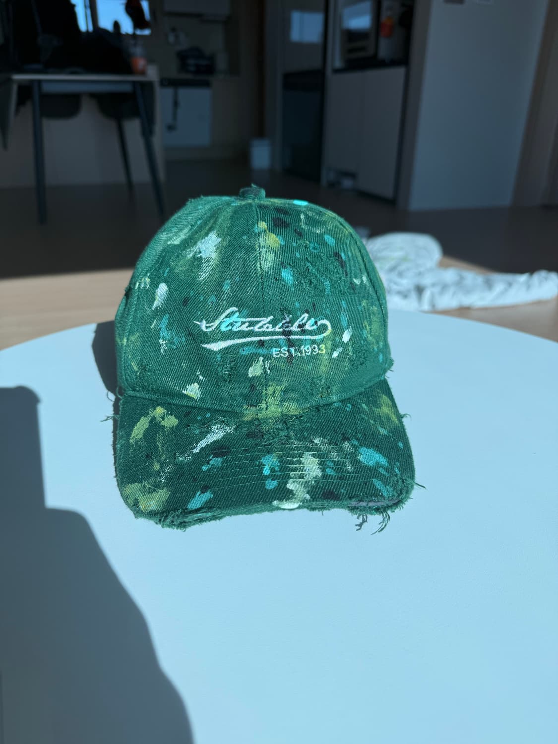 빈티지 페인팅 캡 상품이미지1