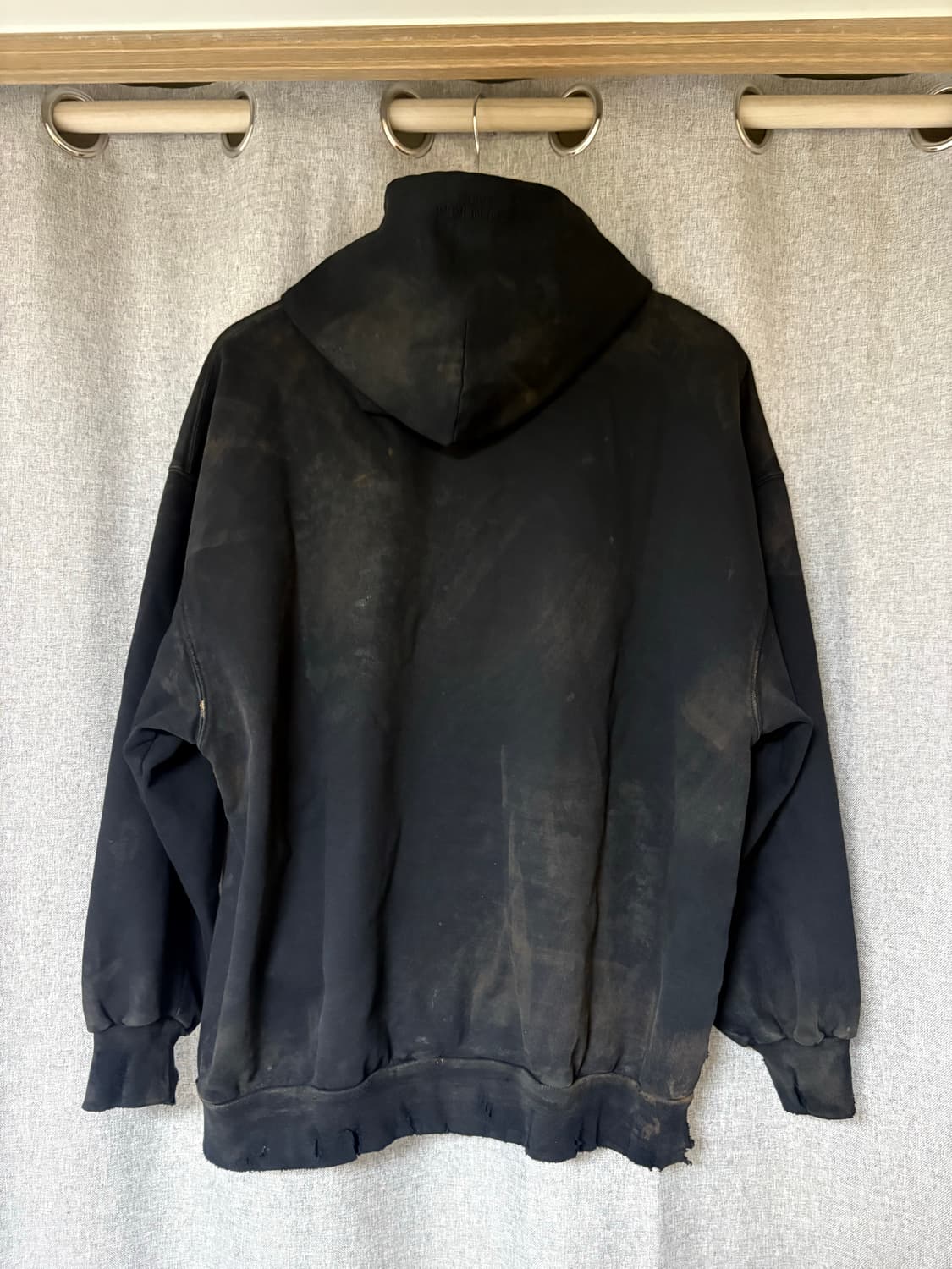 발렌시아가 머드쇼 초판 파리 더티후드집업 xs 상품이미지2