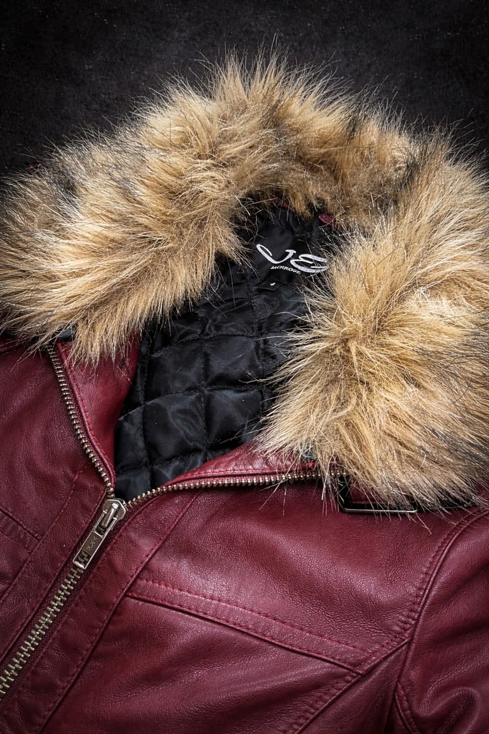 Jackrose 00s lamb skin trimming fur jack 상품이미지4