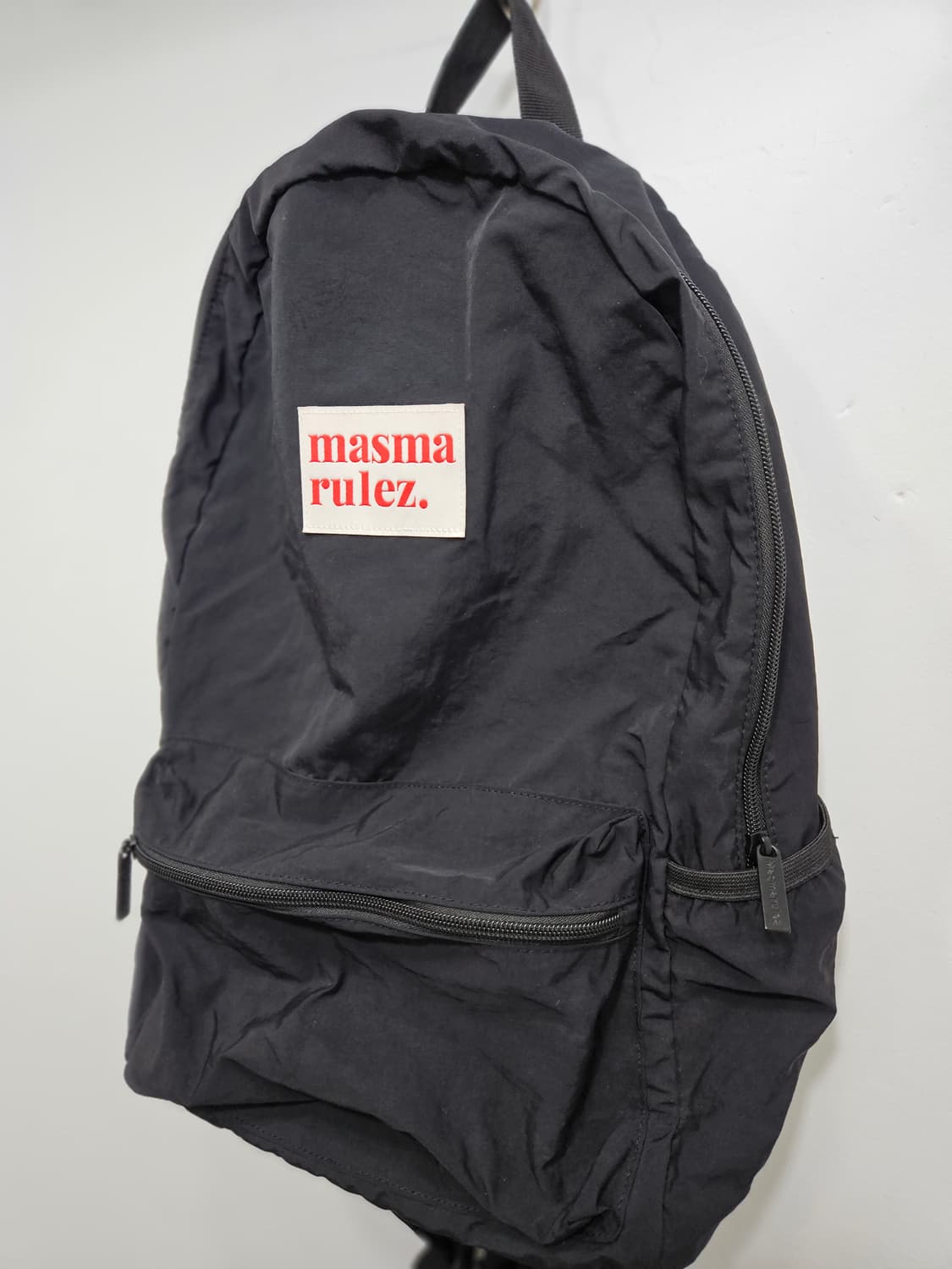 마스마룰즈 데일리 검정 백팩 상품이미지4