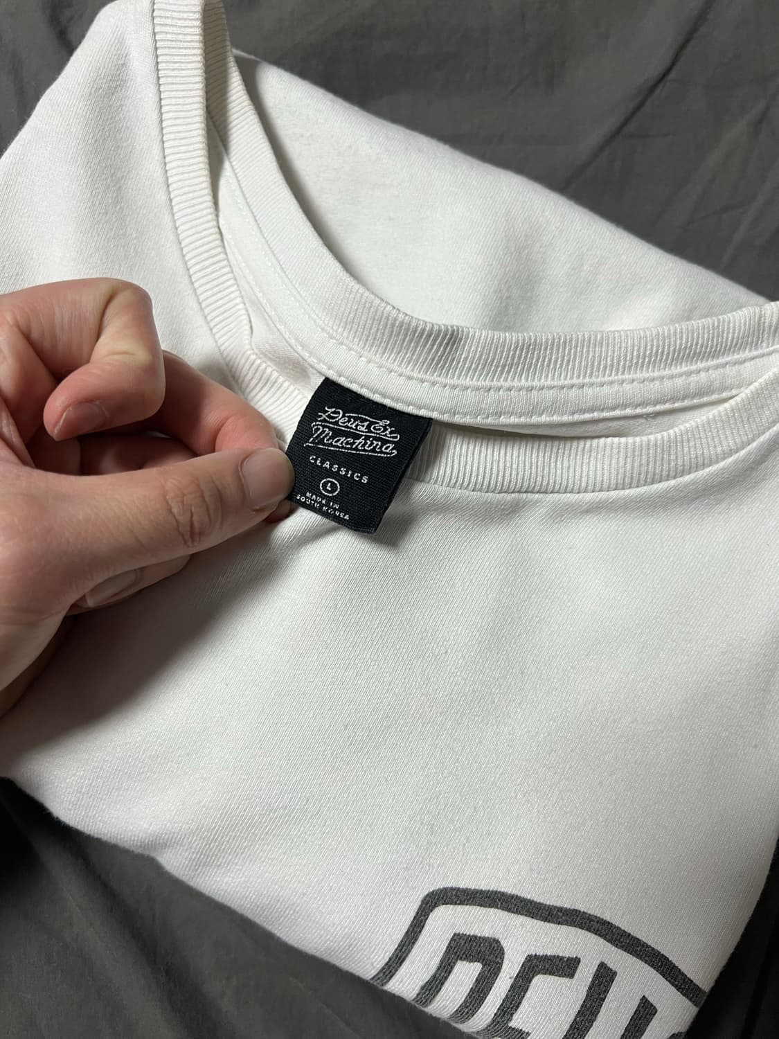 (L) 데우스 반팔 서울 화이트 상품이미지3