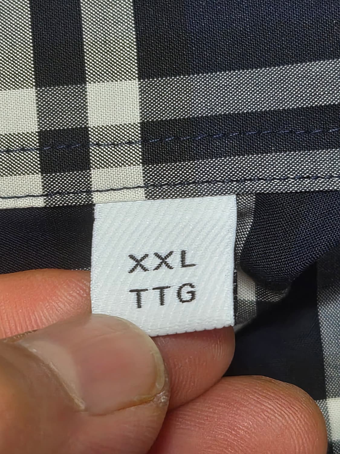 (정품) 버버리 알렉산더 체크 셔츠 XXL사이즈 명품 남자 옷 상품이미지6