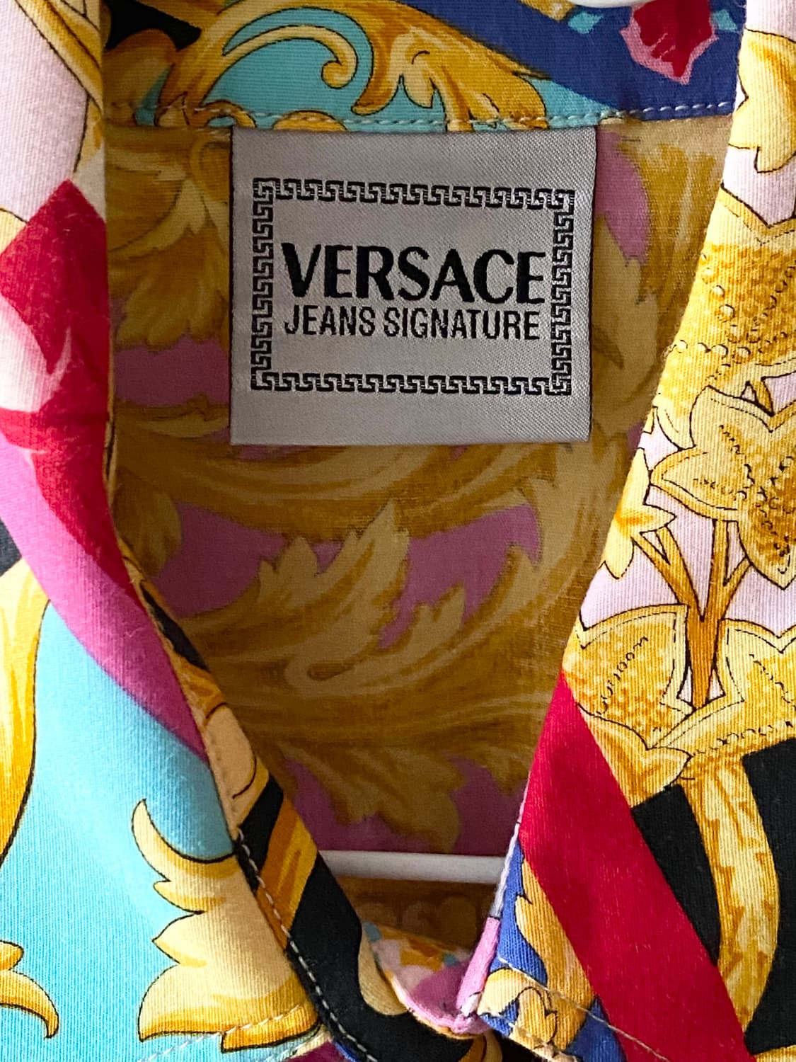 베르사체 진스 시그니처 패턴 베스트 (빈티지) 여성셔츠 여성자켓 상품이미지2