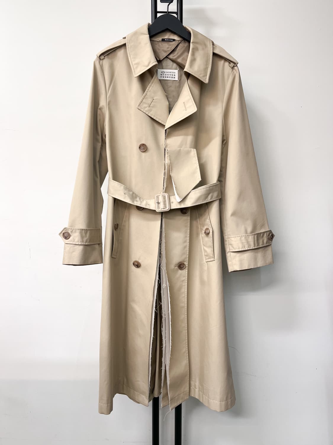 메종 마르지엘라 17s/s 컷오프 트렌치 코트 상품이미지1