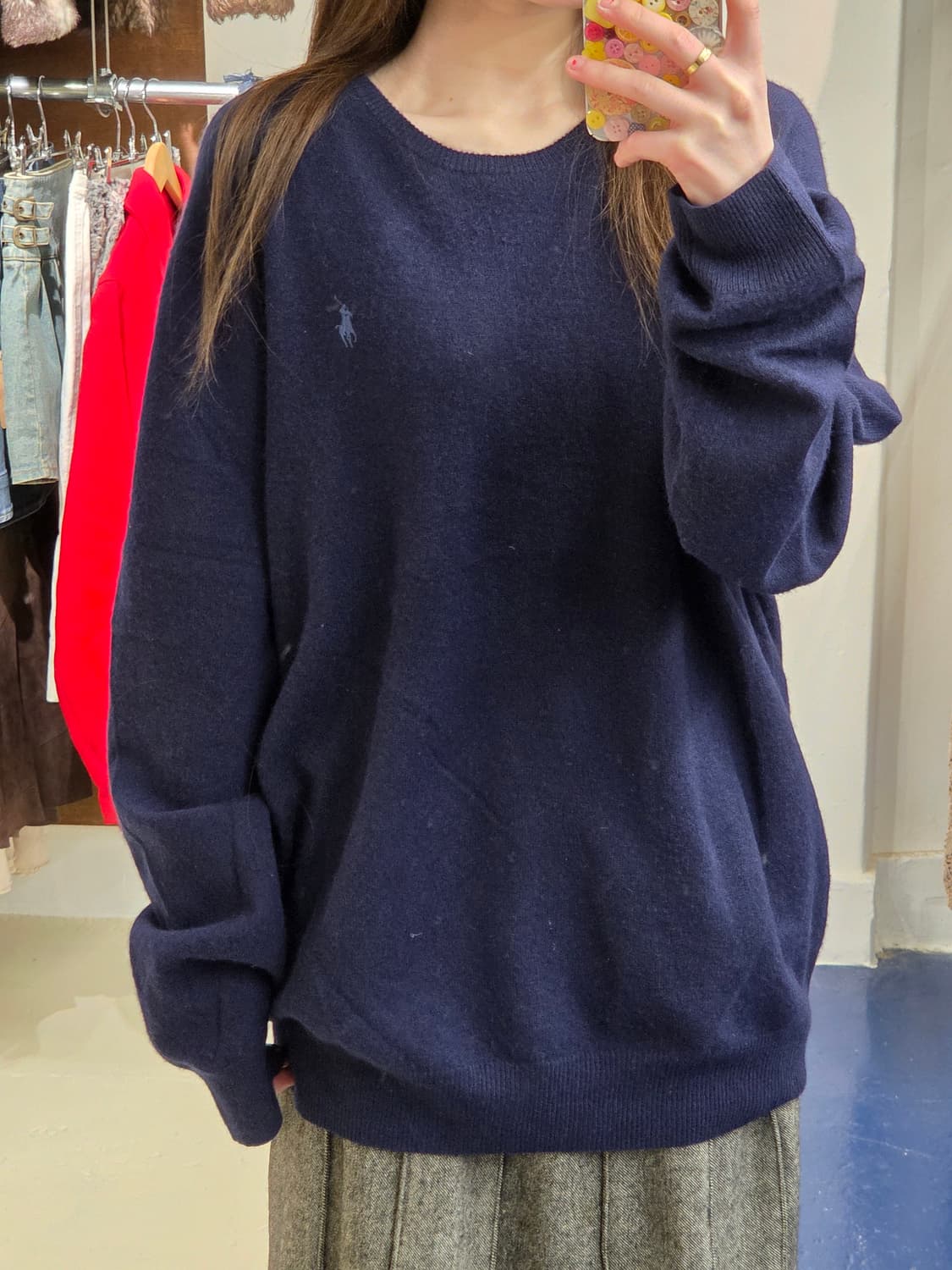 PRL 폴로 랄프로렌 캐시미어 100 니트 상품이미지3