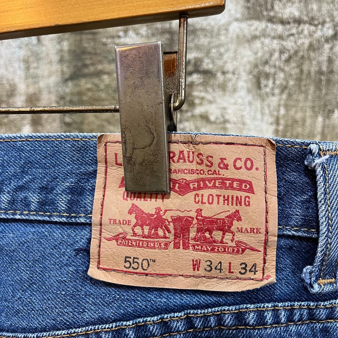 리바이스 550 데님 팬츠 5 상품이미지8