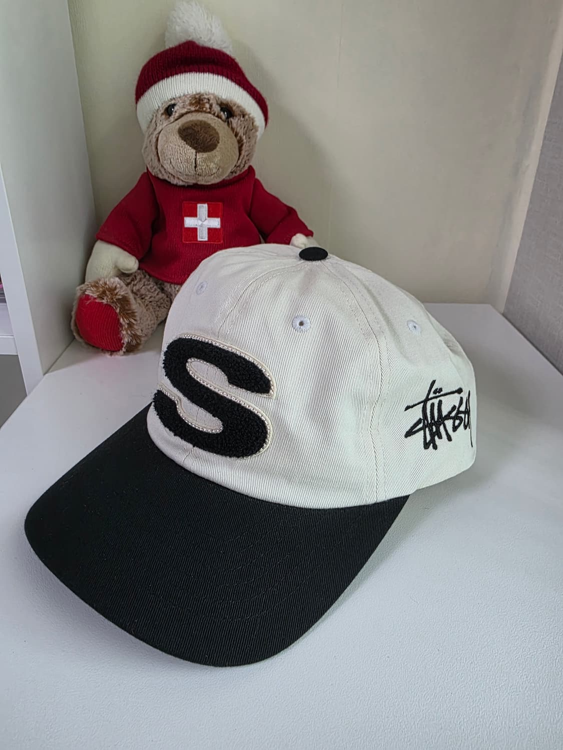 스투시 셔닐 S 로우캡 내추럴 상품이미지2