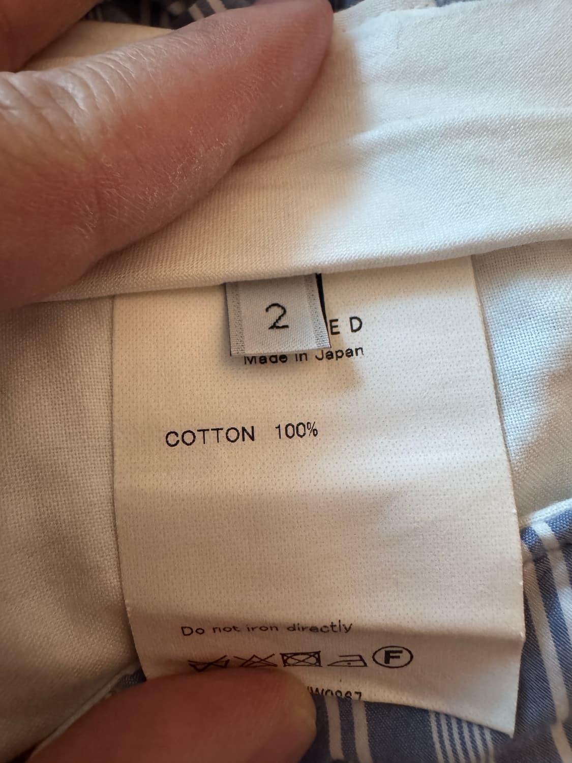 언유즈드 스트라이프 팬츠 상품이미지5