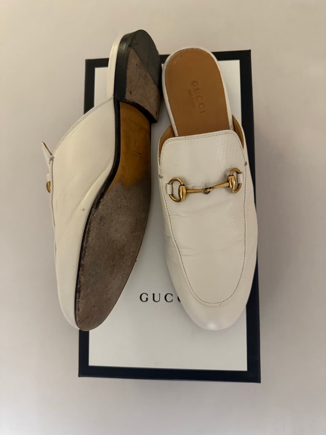 구찌 홀스빗 블로퍼 뮬 여성샌들 38사이즈 상품이미지5