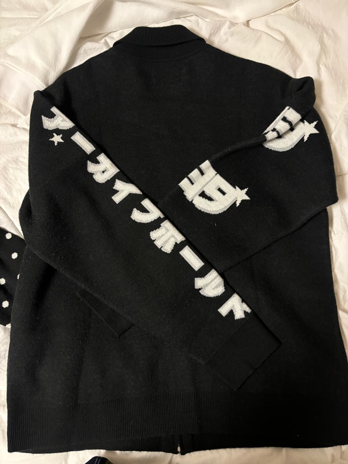 아카이브 볼드 DRAGON KNIT ZIP-UP (BLACK) M / 1 상품이미지5