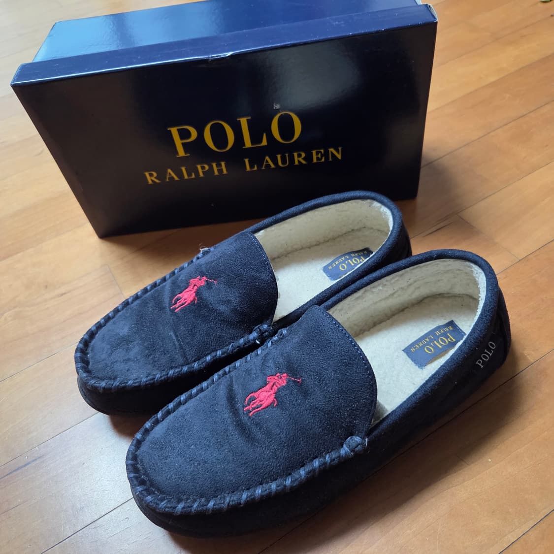 폴로 랄프로렌 정품 스웨이드 드라이빙 슈즈 상품이미지1