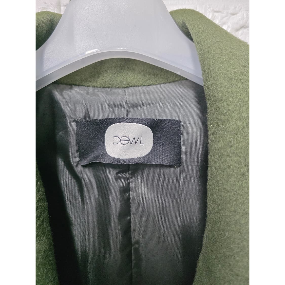 택포) 듀엘 Dewl 핸드메이드 모직 코트  상품이미지2
