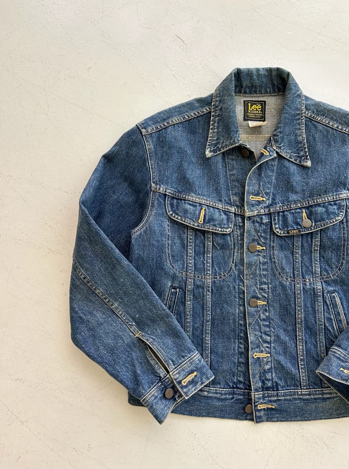 80-90's Lee Riders 0424 Denim Jacket. 상품이미지3