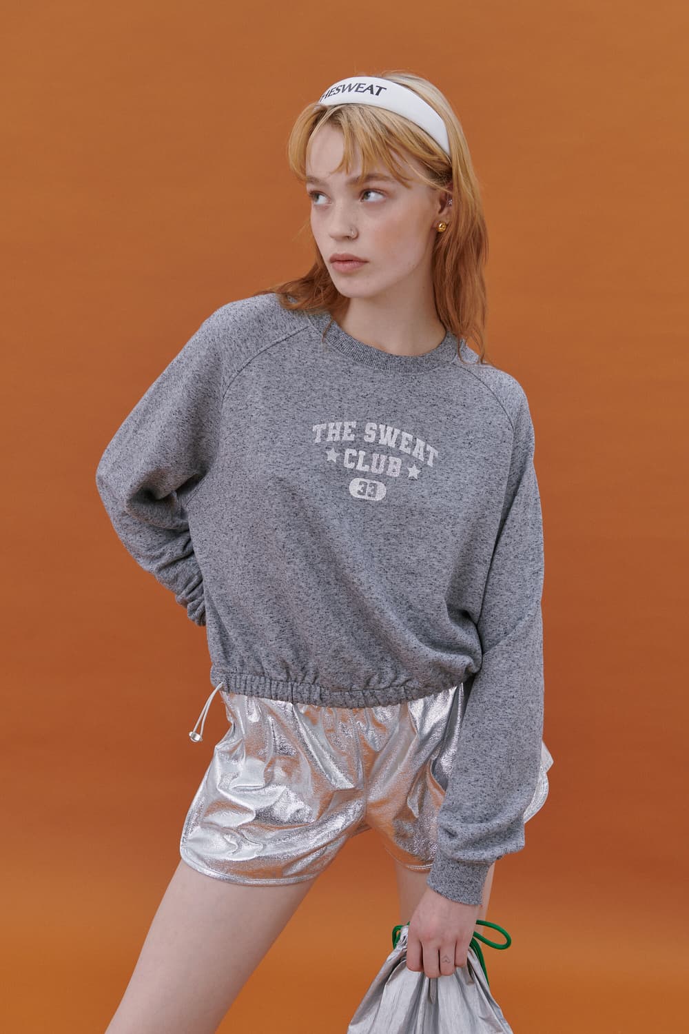 🖤 더스웻(The Sweat) 크롭 맨투맨 스웻셔츠 상품이미지3