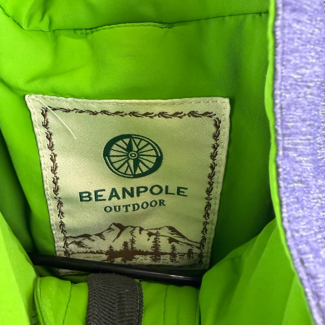 (90) 빈폴 아웃도어 바람막이 자켓 퍼플 상품이미지3