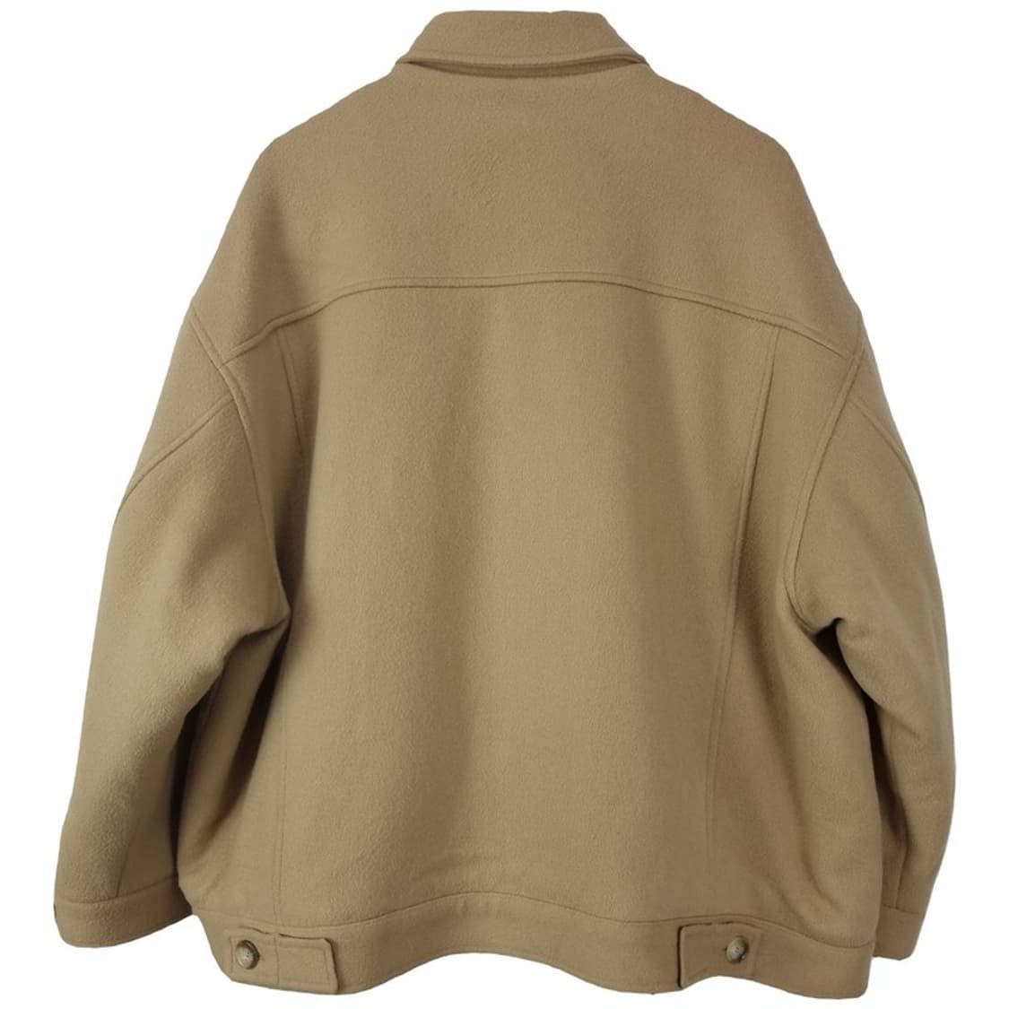 [ADD]  애드 오버핏 모직 트러커 숏 코트 자켓 베이지 M16486 상품이미지3