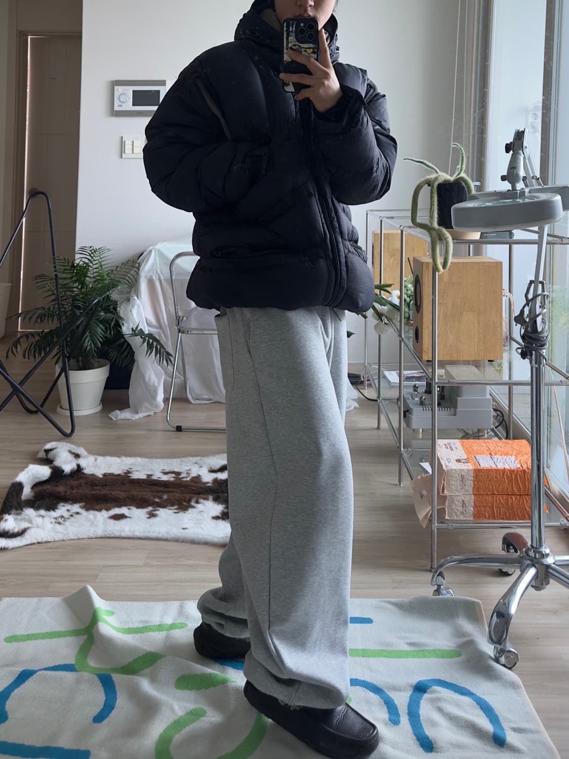 오클리 00s 아카이브 3D 절개패턴 구스다운 패딩 상품이미지2