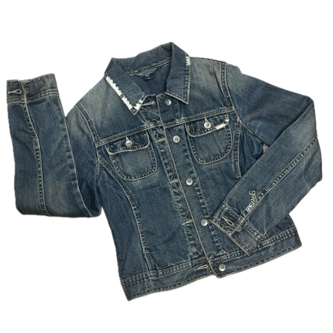 vtg GAP 갭 숏 슬림핏 청자켓 상품이미지1
