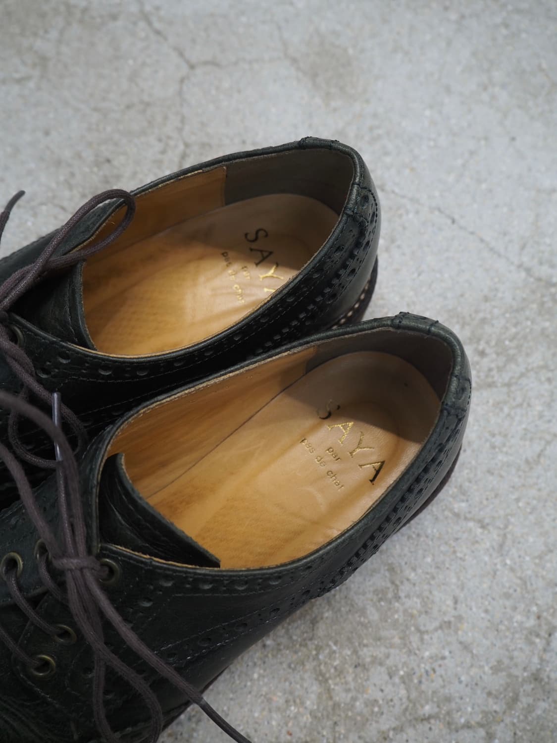 SAYA wingtip derby shoes  상품이미지4
