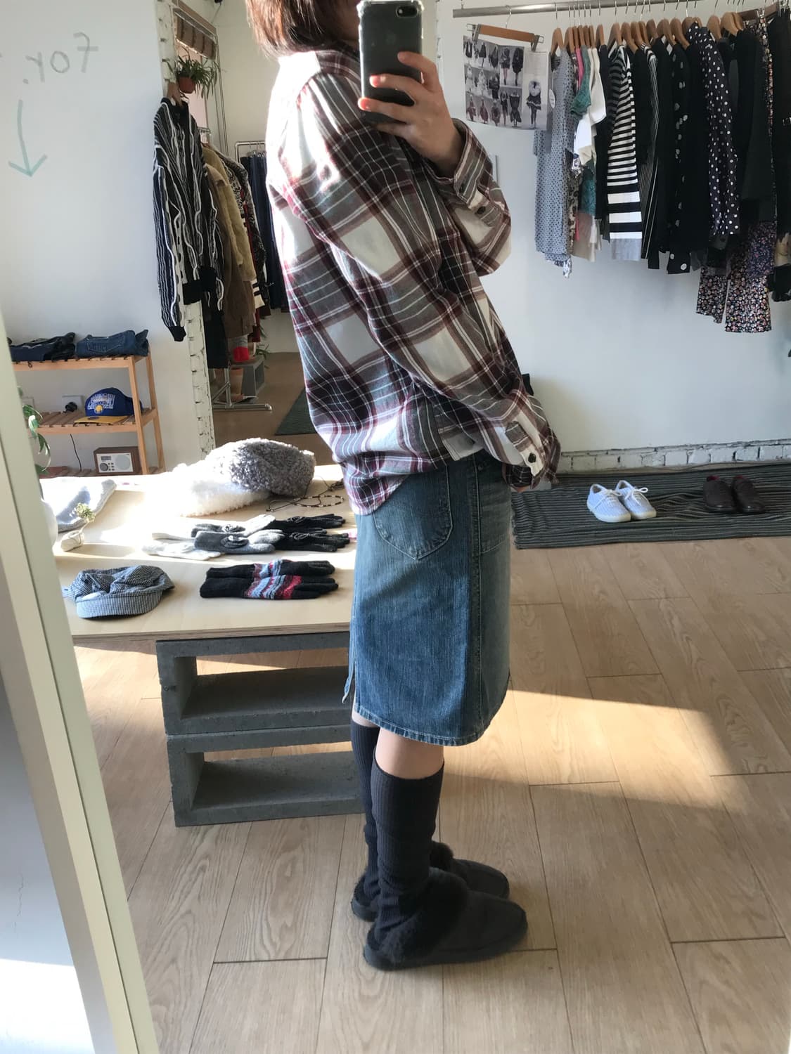 Levi's check shirt 상품이미지4