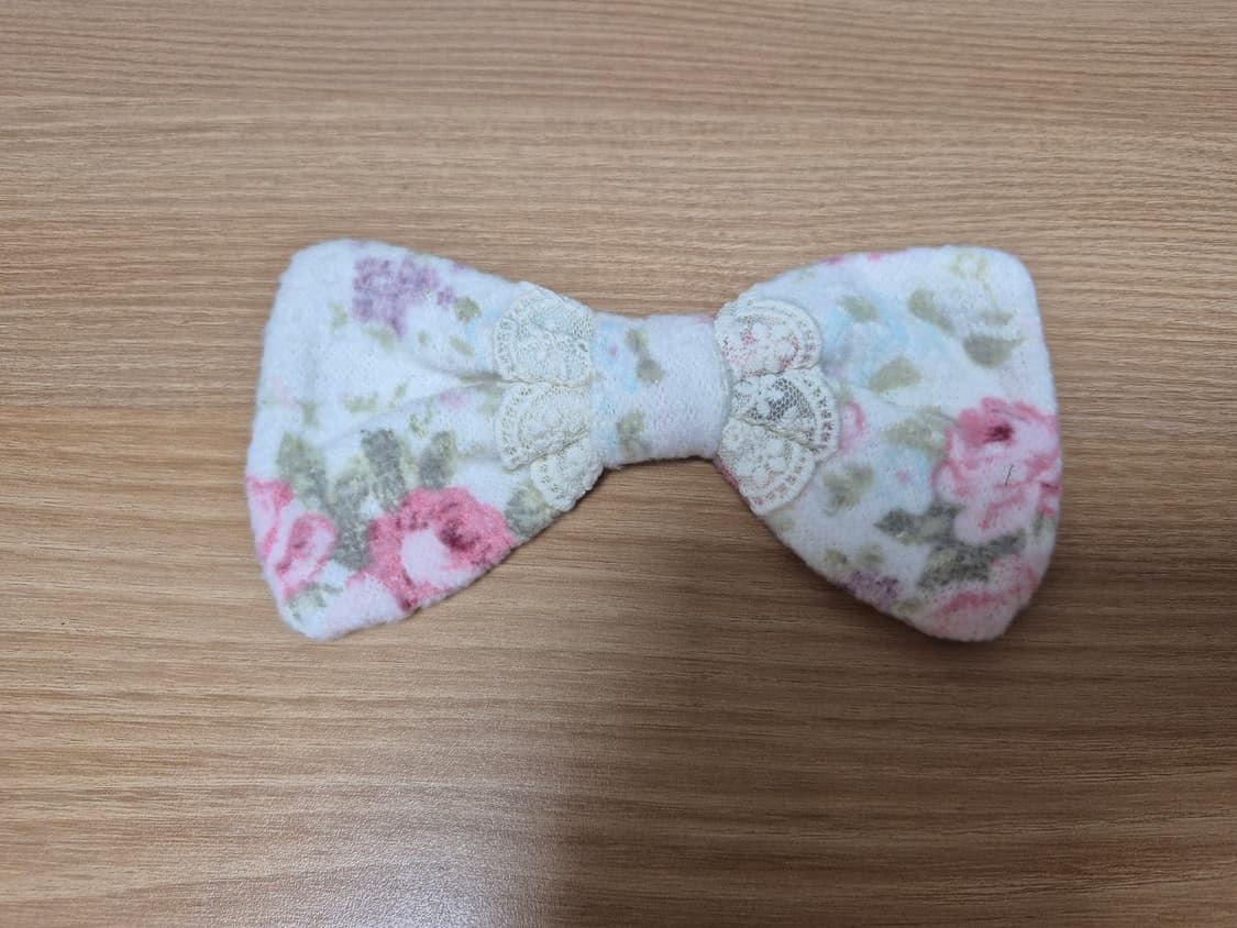 리즈리사 아이보리 리본 브로치 상품이미지2