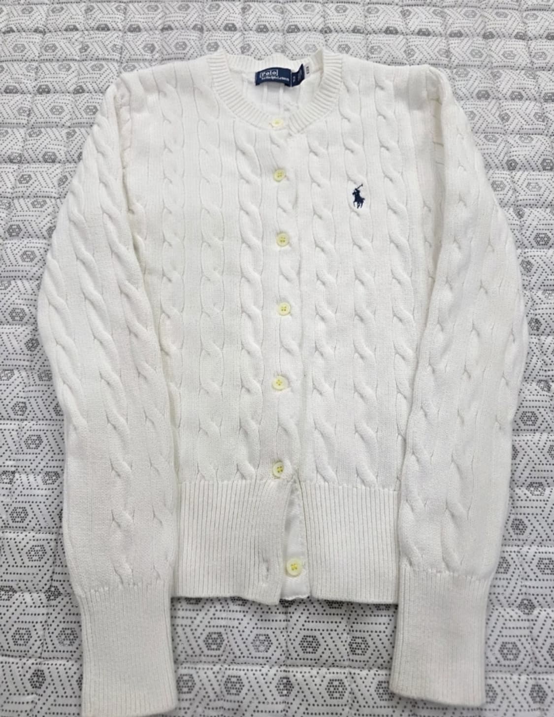 (상태최상) 폴로 랄프로렌 케이블 니트 가디건 신형 ~55 상품이미지4