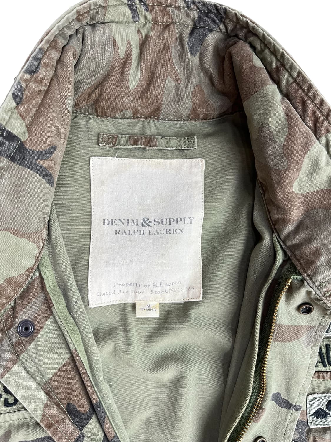 폴로 데님엔서플라이 m65 필드자켓 야상 상품이미지4