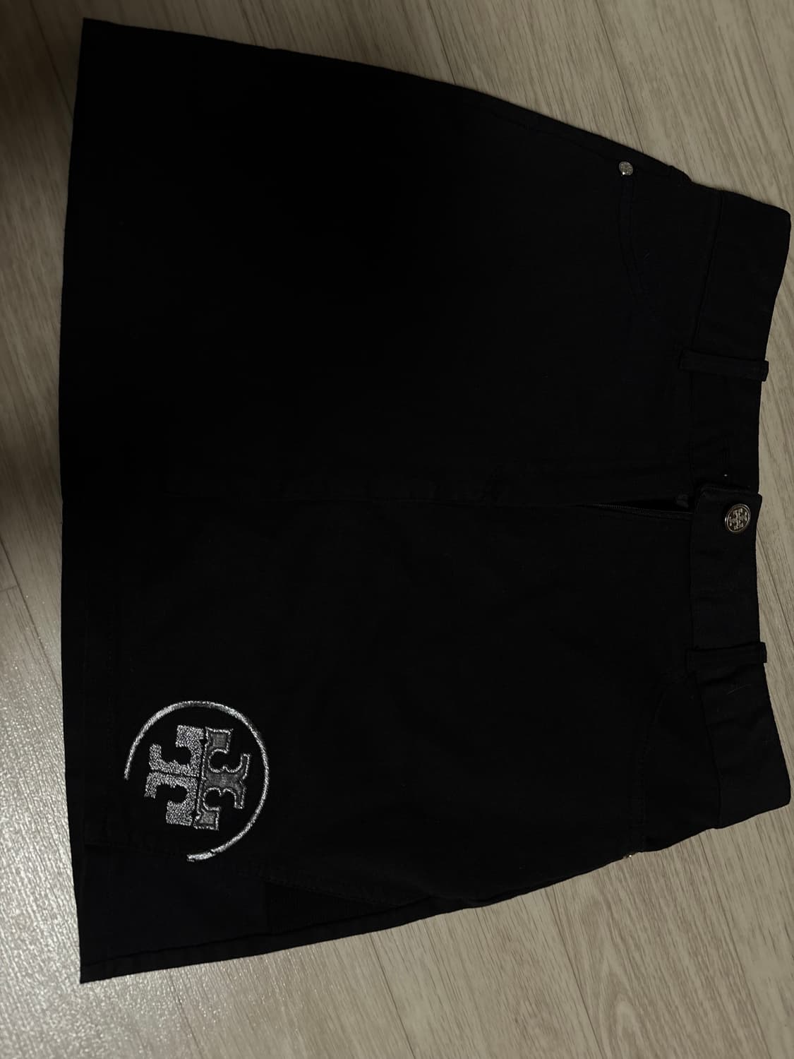 빈티지 블랙스커트 검정치마 기본 상품이미지1