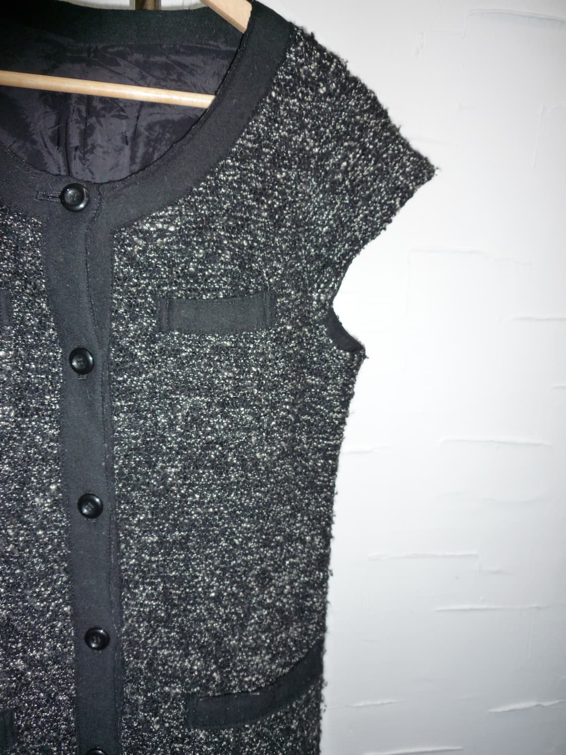 onyx tweed vest 상품이미지6