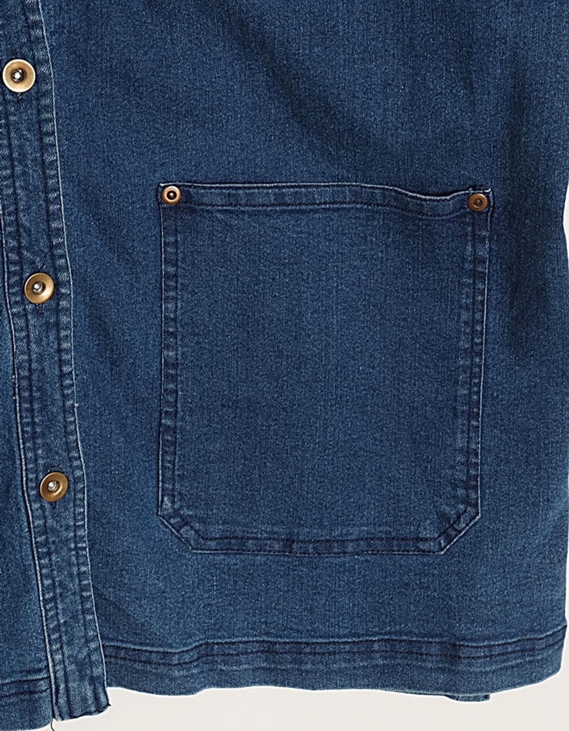 isoLaine V-Neck Denim Jacket 상품이미지3