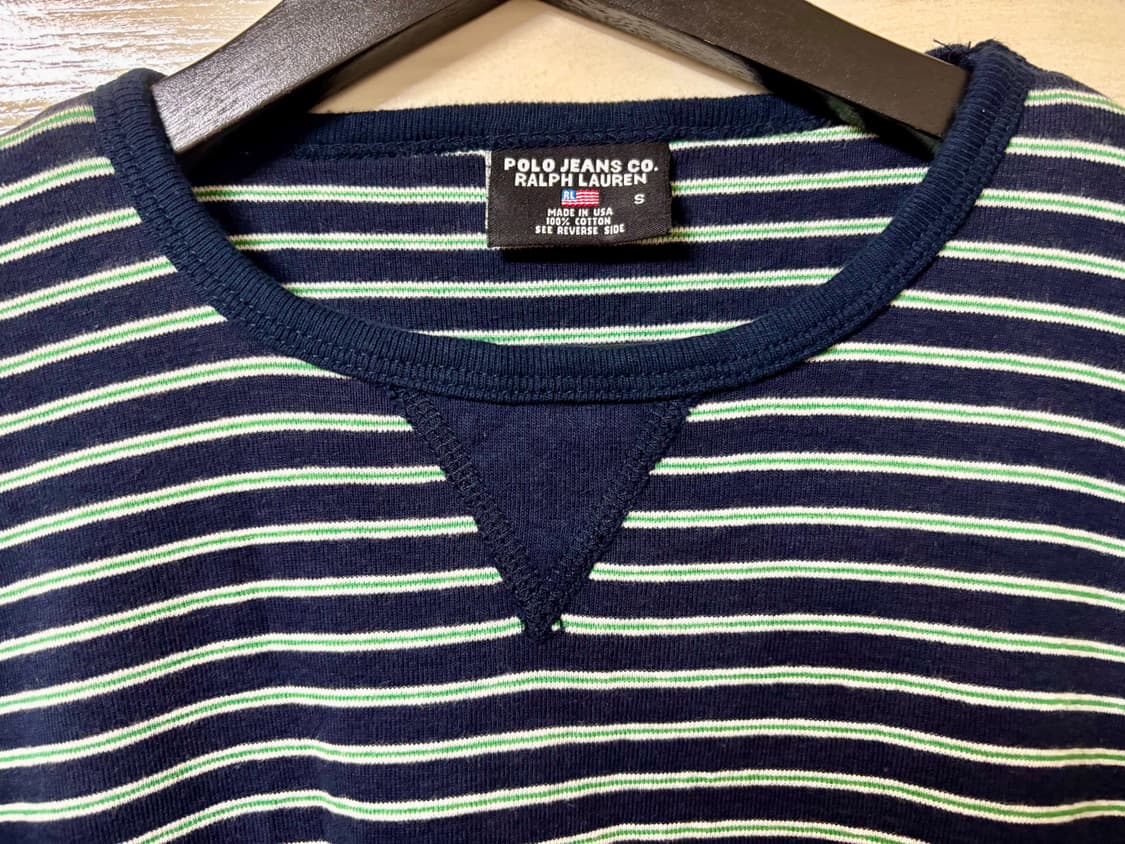 폴로 진스 랄프로렌 미제 스트라이프 면 니트 상품이미지5