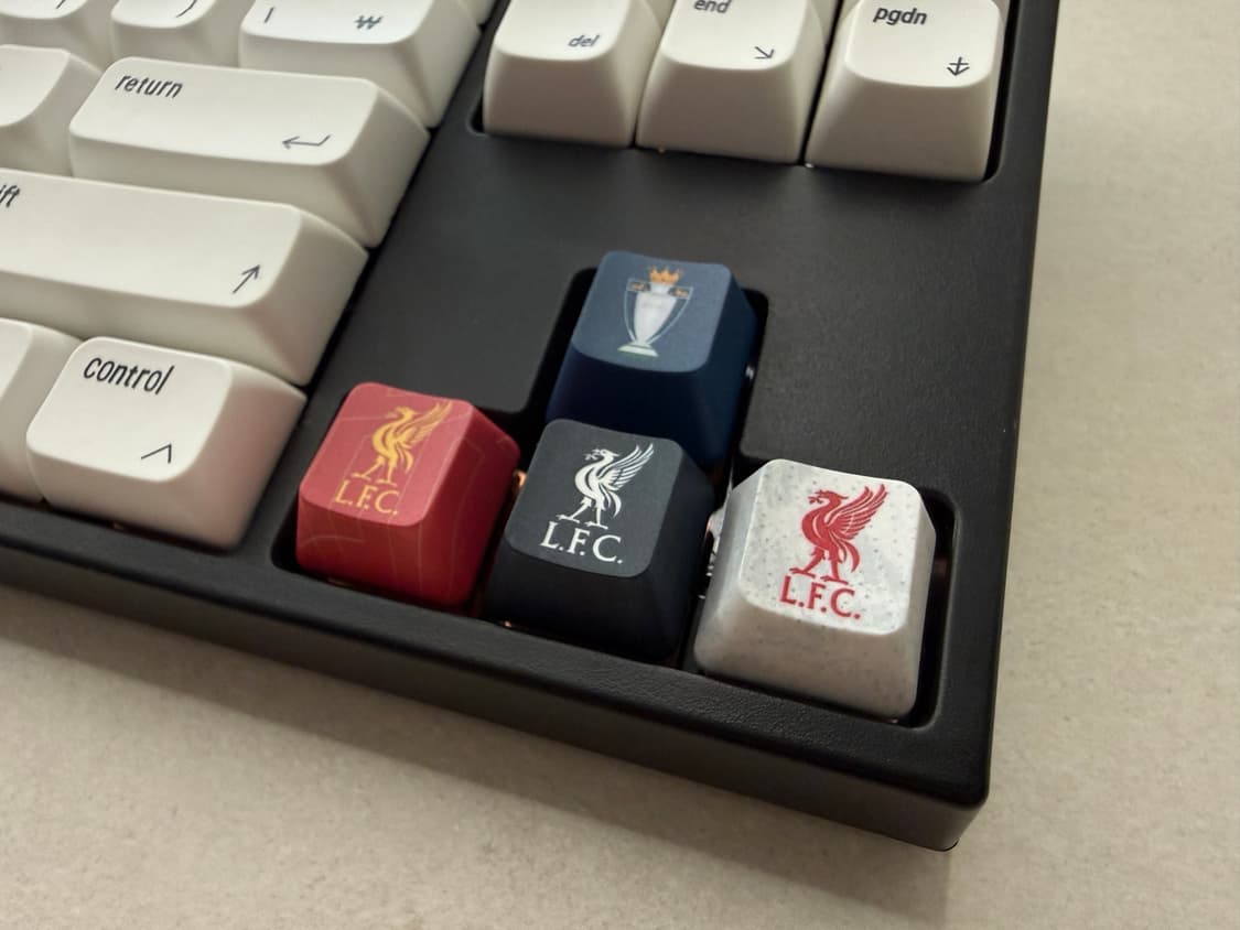 리버풀 키보드 키캡 5종 세트 (24-25 유니폼 패턴) 상품이미지3