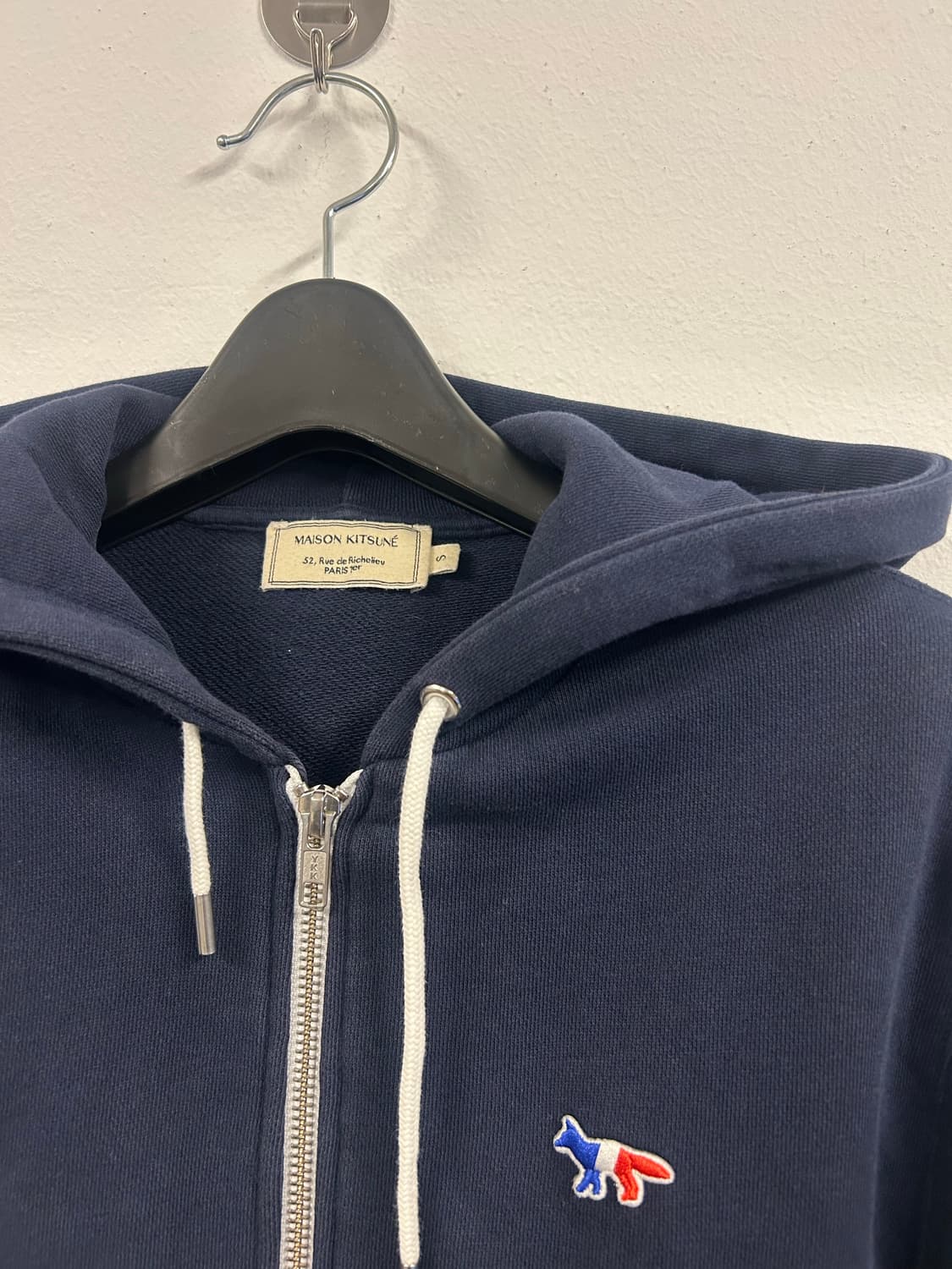메종 키츠네 멀티컬러 로고 후드집업 상품이미지2