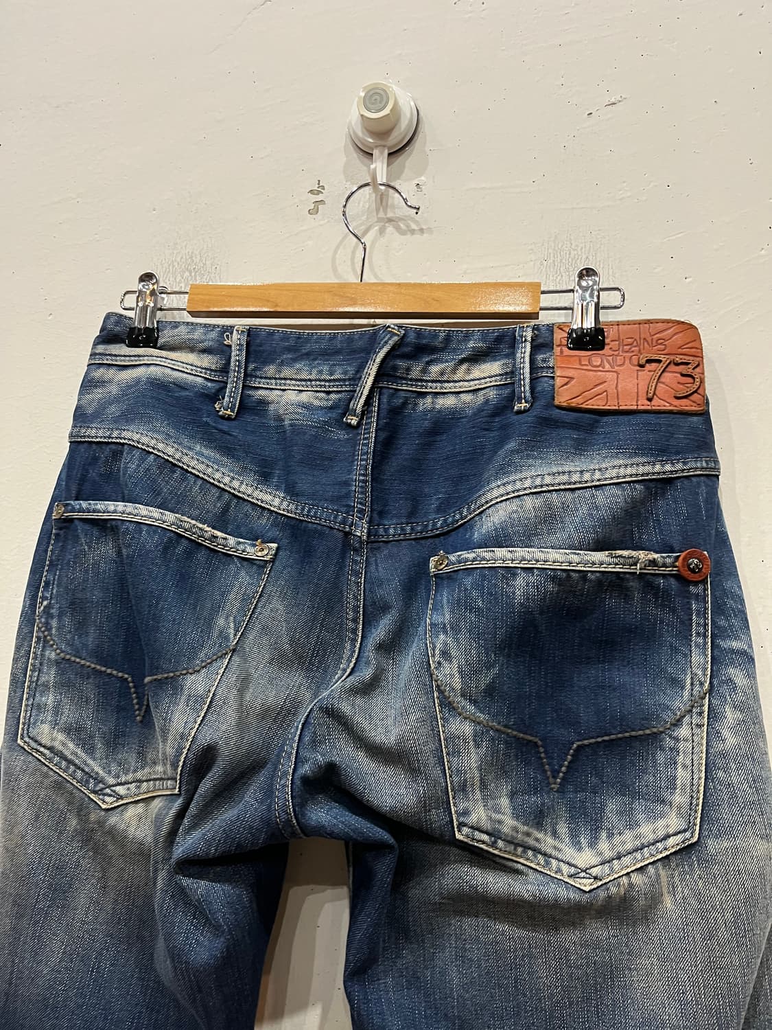 pepe jeans 페페진스 리페어 데님팬츠 상품이미지7