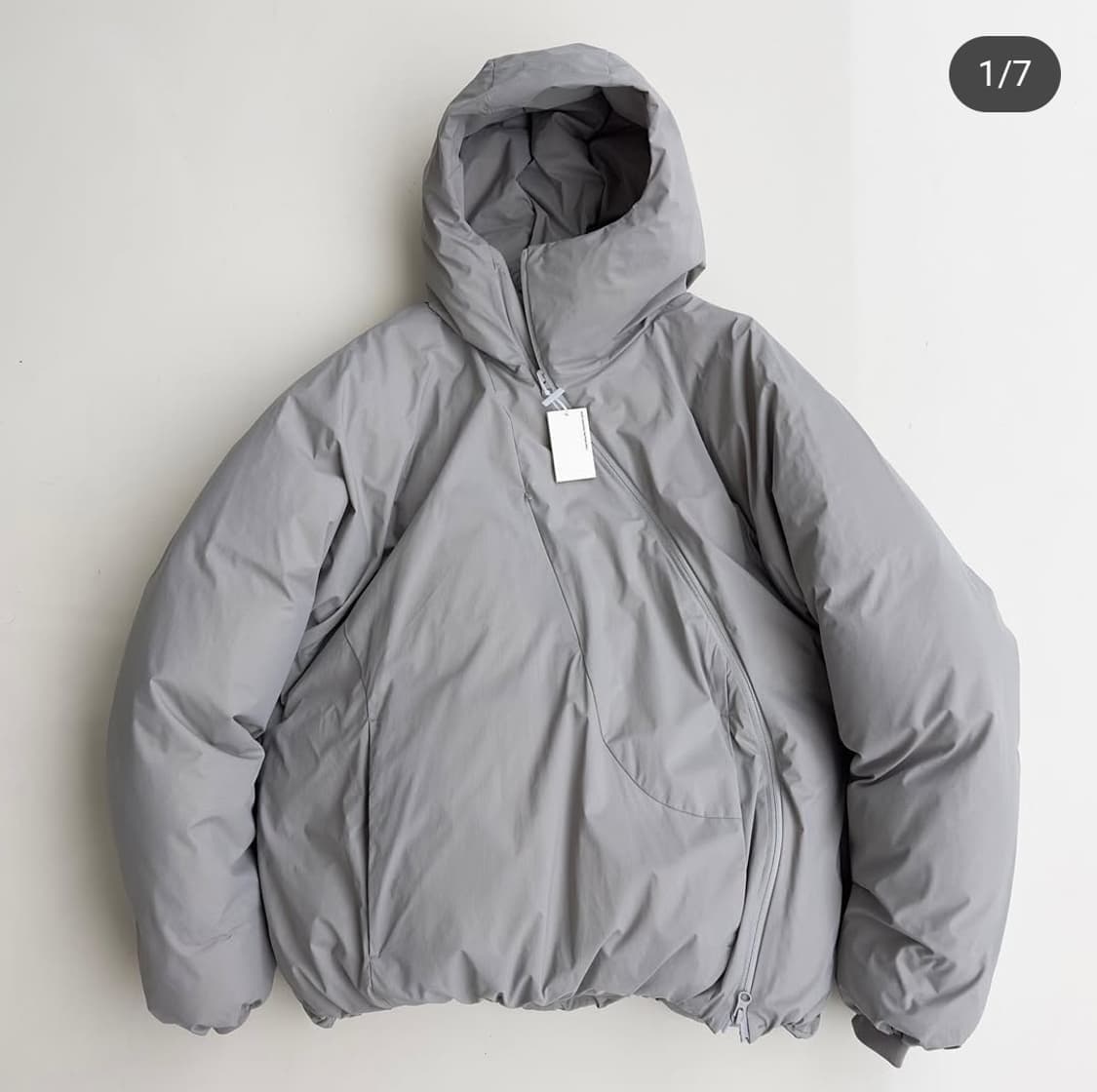 포스트 아카이브 팩션 파프 PAF 5.1 다운 센터 그레이 XL 상품이미지1