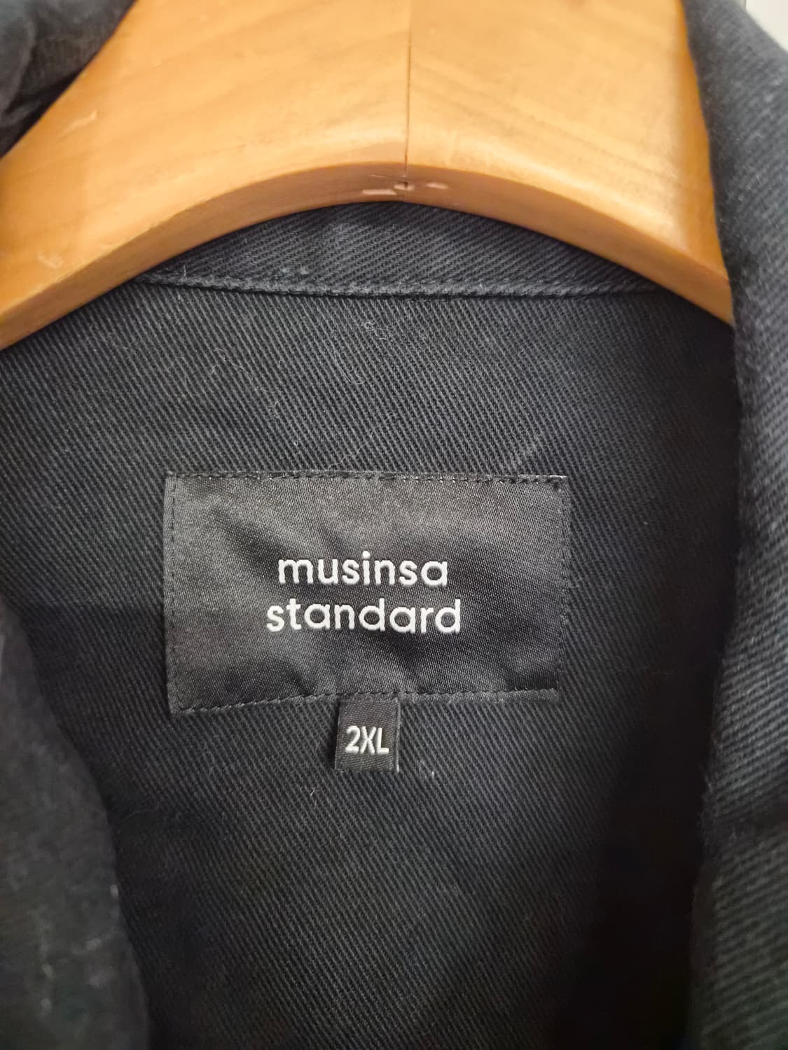 2XL) 무신사 스탠다드 릴렉스드 코튼 트러커 팝니다 상품이미지3