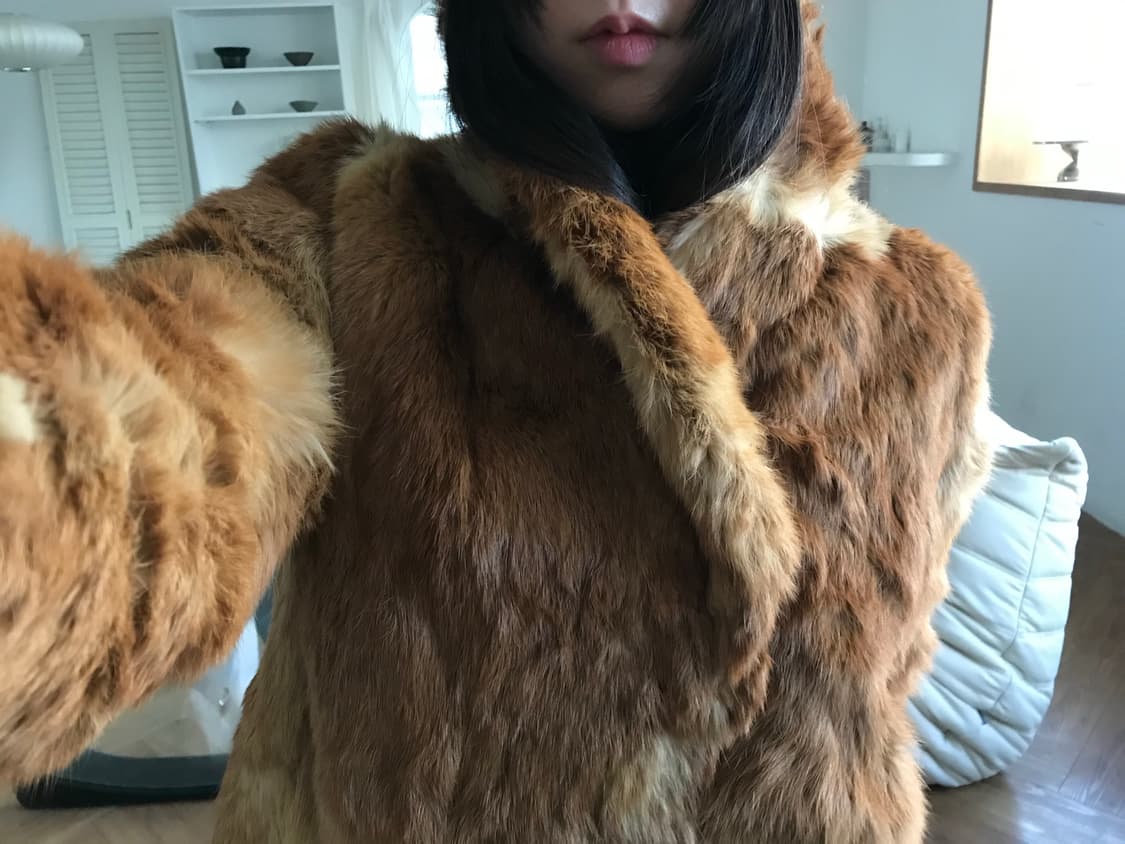vintage fur jacket 상품이미지3