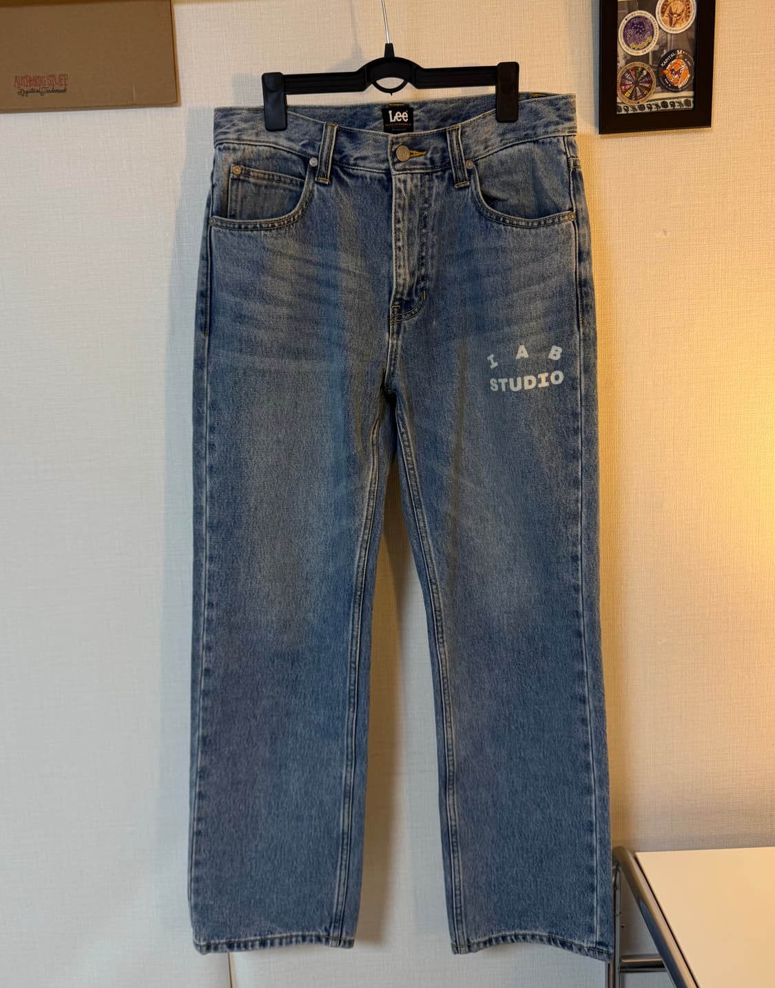 [30]아이앱 스튜디오 x lee 데님 진 인디고 네이비 상품이미지1