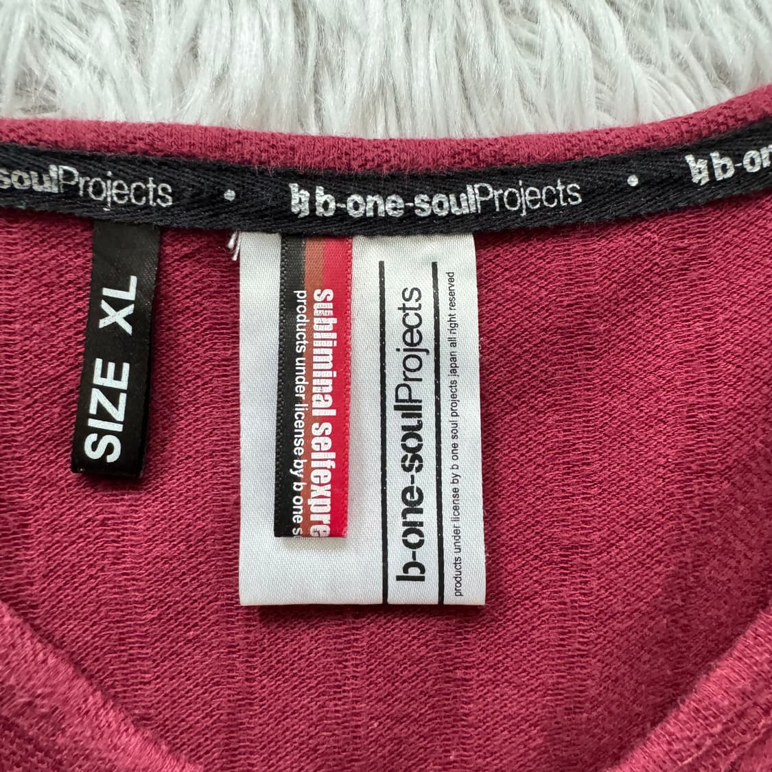 BONESOUL 일본빈티지 오리엔탈 긴팔 y2k긴팔 롱슬리브 XL 105 상품이미지5