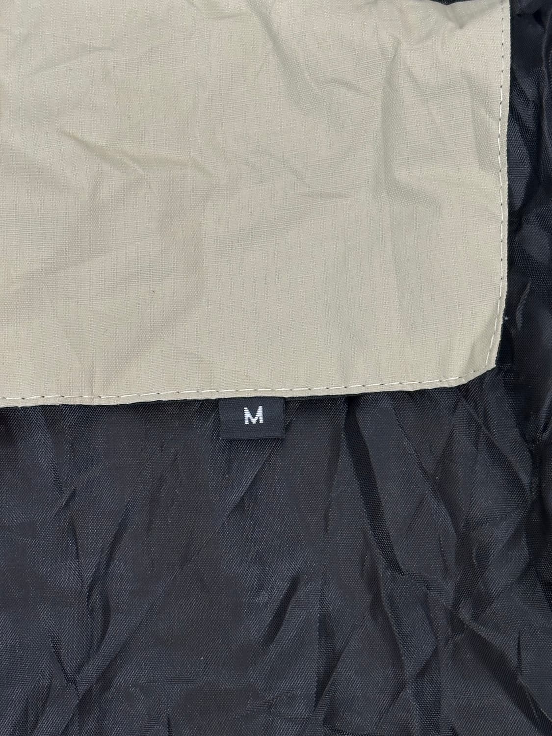 데상트 베이지 오버핏 후드 바람막이 올드스쿨 트랙 자켓 M 상품이미지7