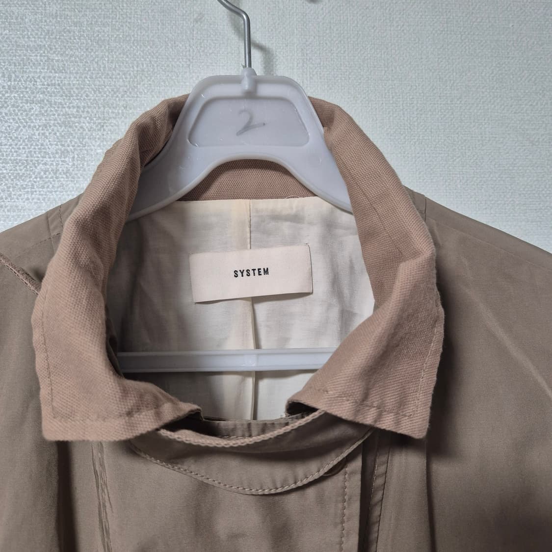 SYSTEM 야상 자켓 베이지 82-94-160 상품이미지4
