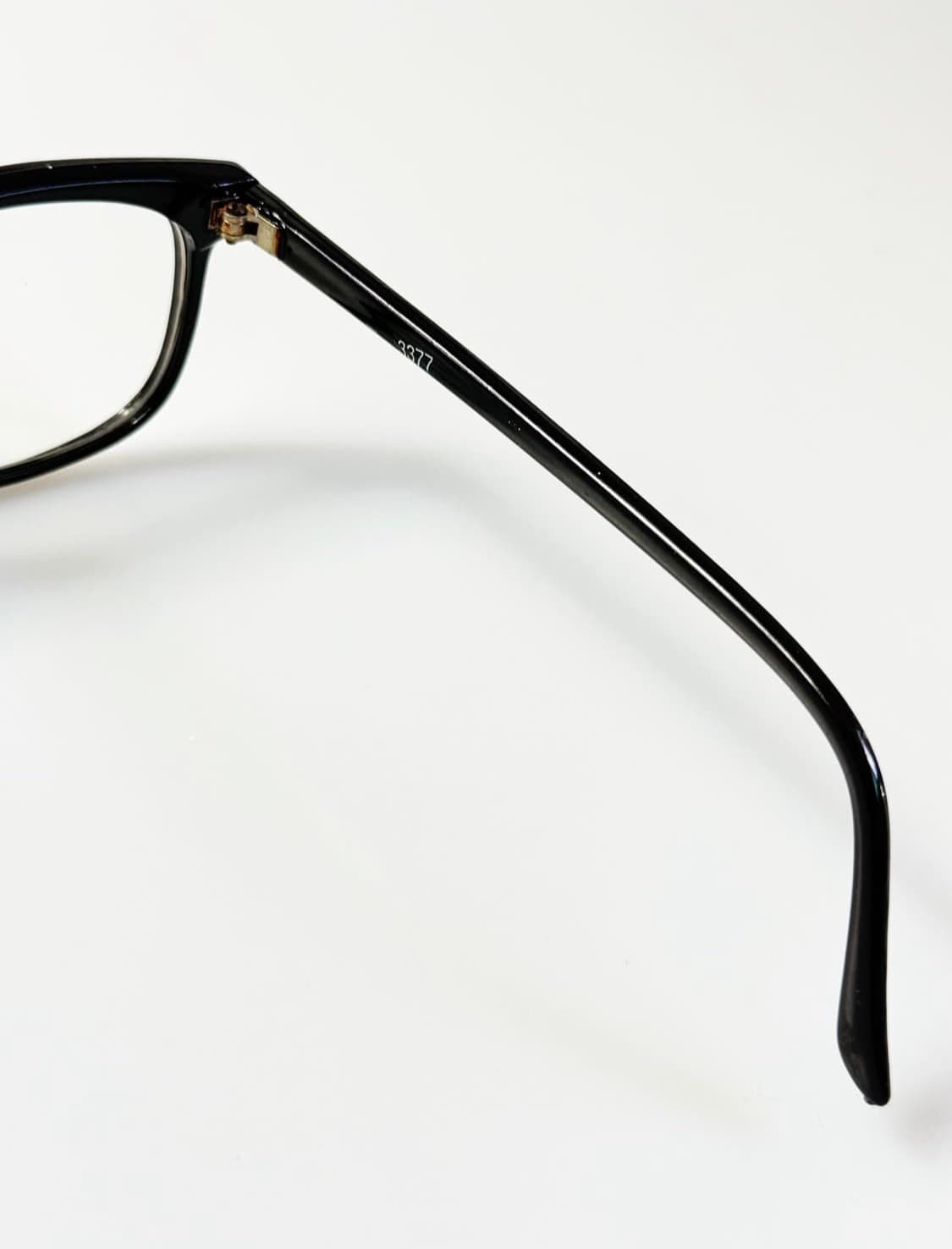 90s 클래식 블랙 뿔테 스퀘어 빈티지 안경 상품이미지6