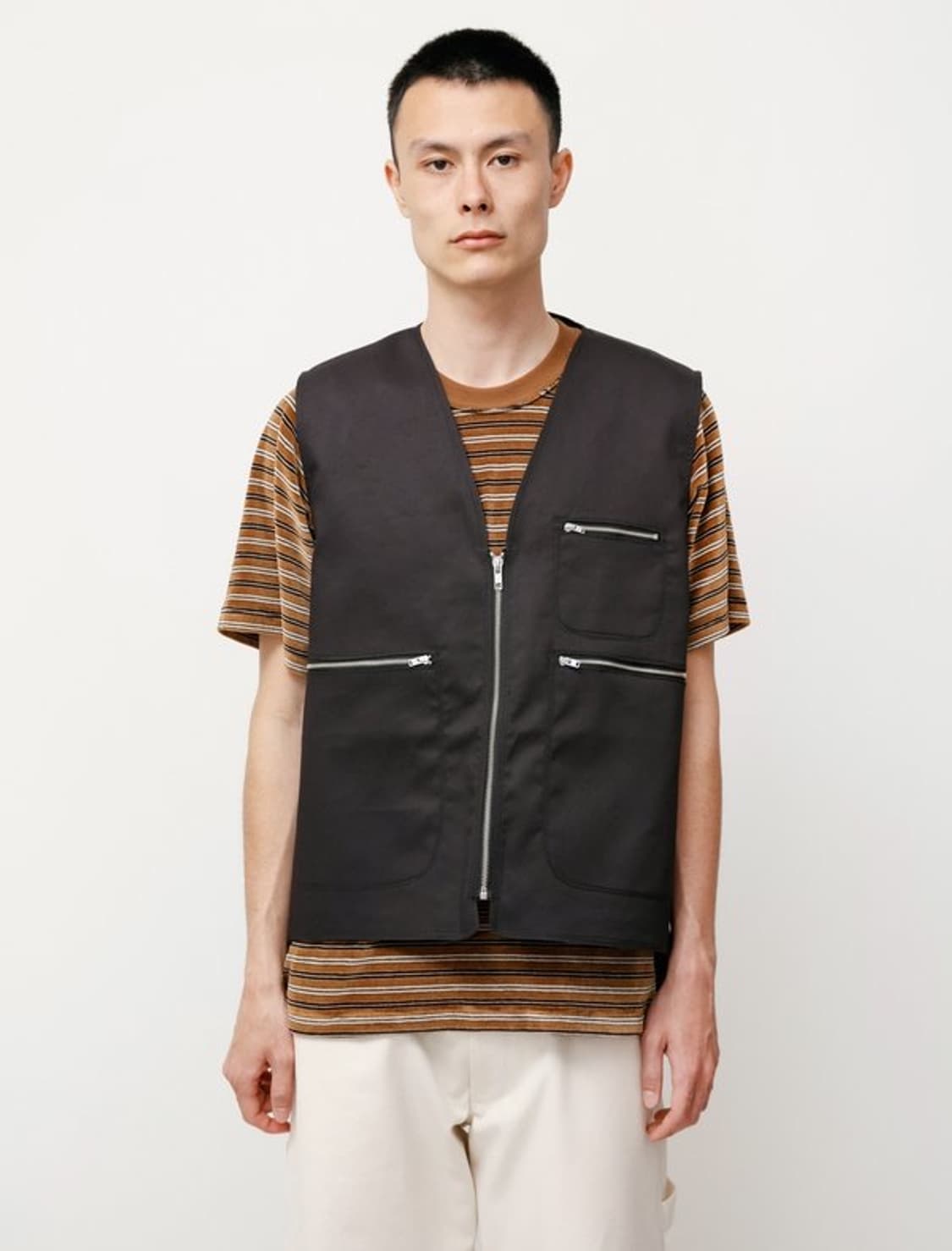 카미엘 포트젠스 워크 지퍼 베스트 상품이미지1