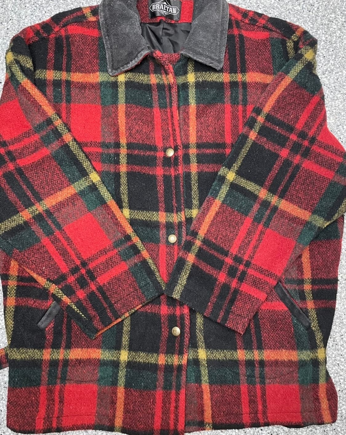 빈티지 헌팅자켓 오버핏 사이즈 M 상품이미지3